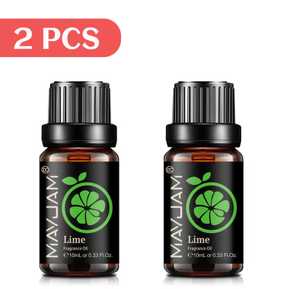 MAYJAM Fruit Essential Oil 10ml Cherry Banana Papaya Grape Litchi Guava Kiwifruit Pear Fig Fragrance Oil for Diffuser Candle
