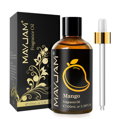MAYJAM 100ML Fruit Essential Oil Mango Strawberry Watermelon Blueberry Cranberry Cherry Grape Cucumber Melon Fragrance Oil