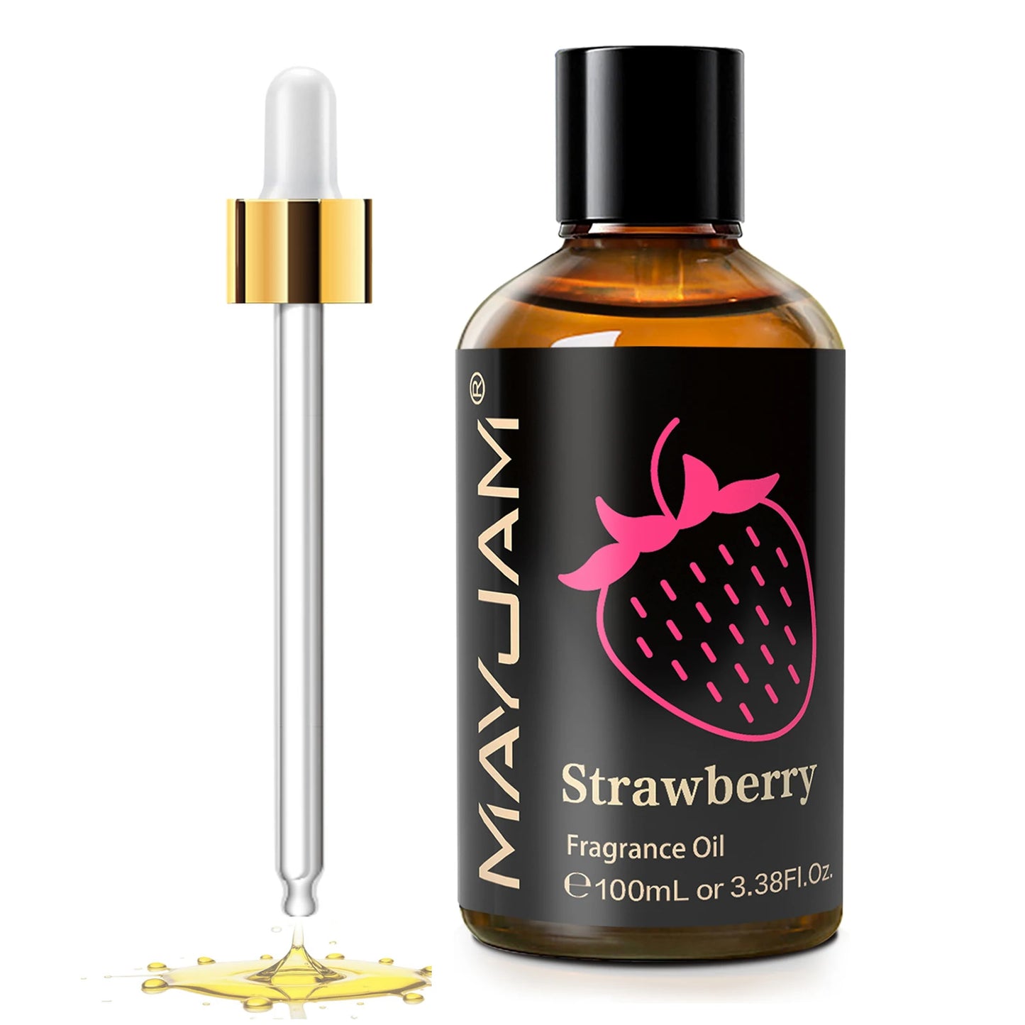 MAYJAM 100ML Fruit Essential Oil Mango Strawberry Watermelon Blueberry Cranberry Cherry Grape Cucumber Melon Fragrance Oil