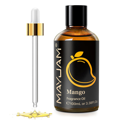 MAYJAM 100ML Fruit Essential Oil Mango Strawberry Watermelon Blueberry Cranberry Cherry Grape Cucumber Melon Fragrance Oil