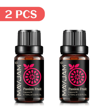 MAYJAM Fruit Essential Oil 10ml Cherry Banana Papaya Grape Litchi Guava Kiwifruit Pear Fig Fragrance Oil for Diffuser Candle