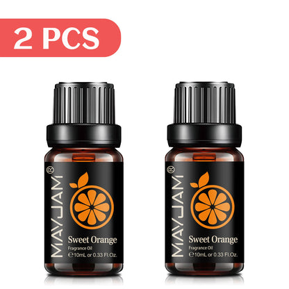 MAYJAM Fruit Essential Oil 10ml Cherry Banana Papaya Grape Litchi Guava Kiwifruit Pear Fig Fragrance Oil for Diffuser Candle