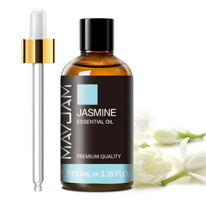 100ML Pure Plant Essential Oil Mint Bergamot Patchouli Citronella Lemongrass Chamomile Cedarwood For Reed Diffuser Humidifier